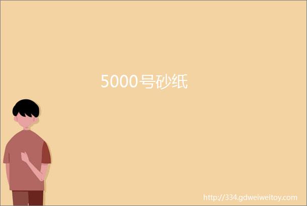 5000号砂纸